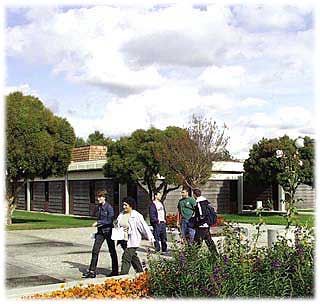 The Lawn Area In Front Of The Campus Center