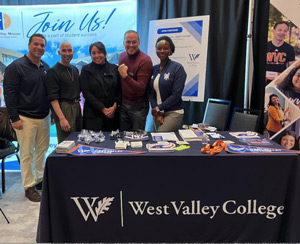 Various West Valley staff at event