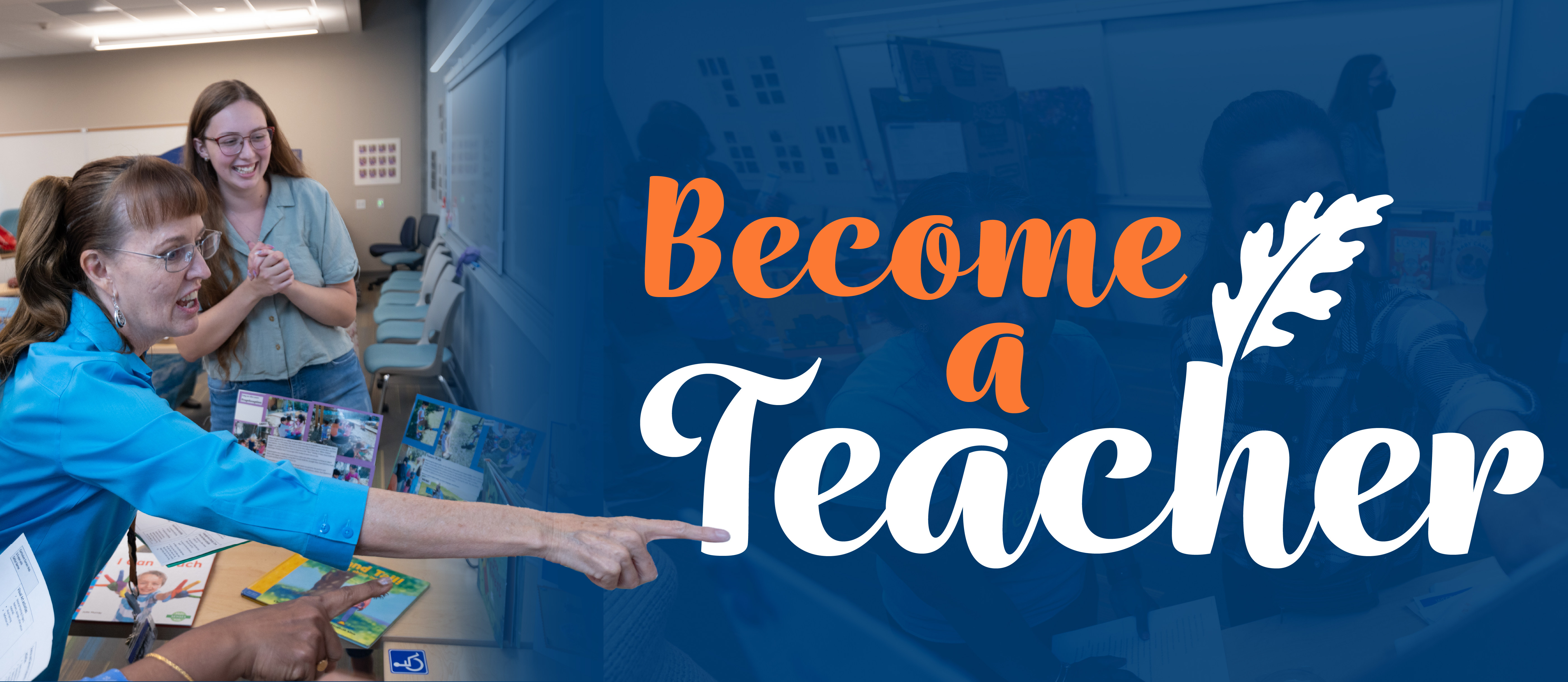 Become a Teacher banner