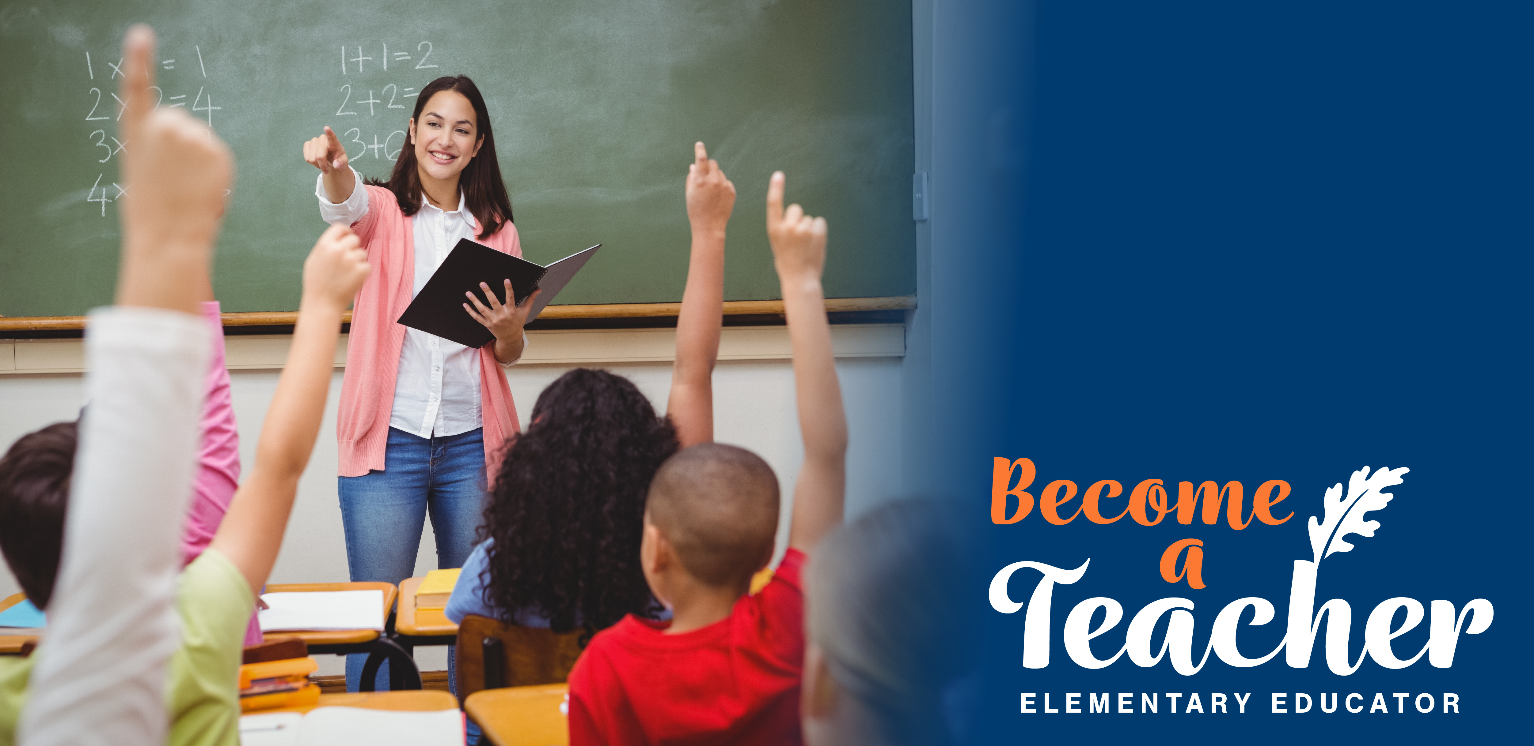 Become A Elementary Educator Banner