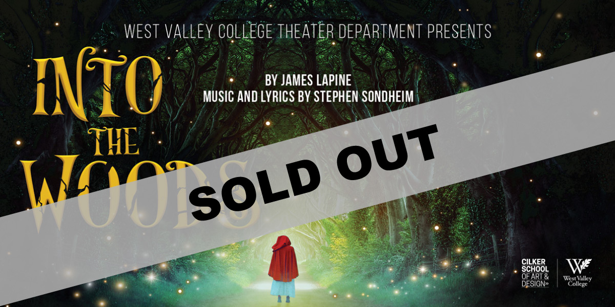 Into the Woods hero banner sold out