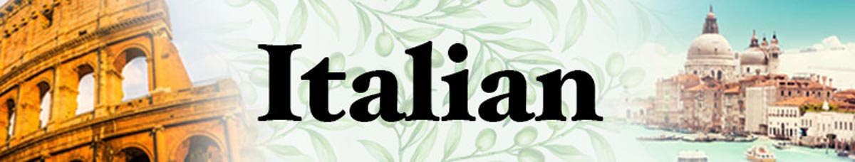 Italian banner Italian banner