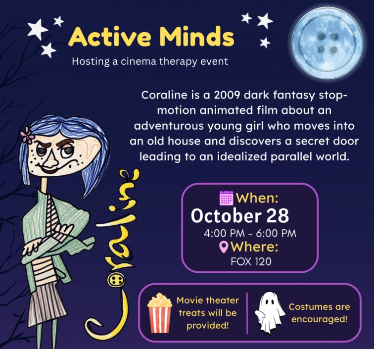 caroline active minds cinema therapy event