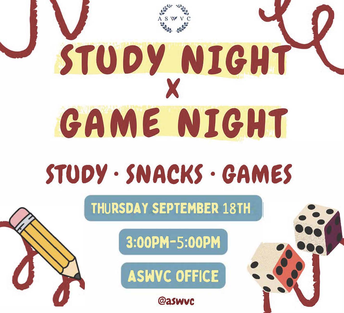 aswvc game night graphic