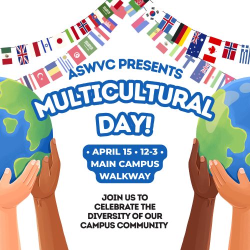 graphics of hands carrying planet earth with a streamers of different flags around the world