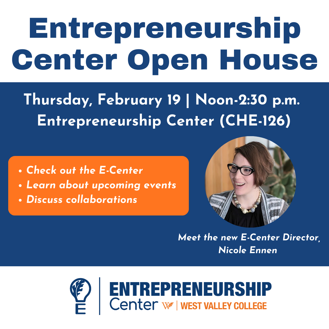 entrepreneurship center open house with nicole ennen