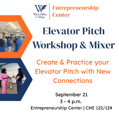 elevator pitch workshop and mixer