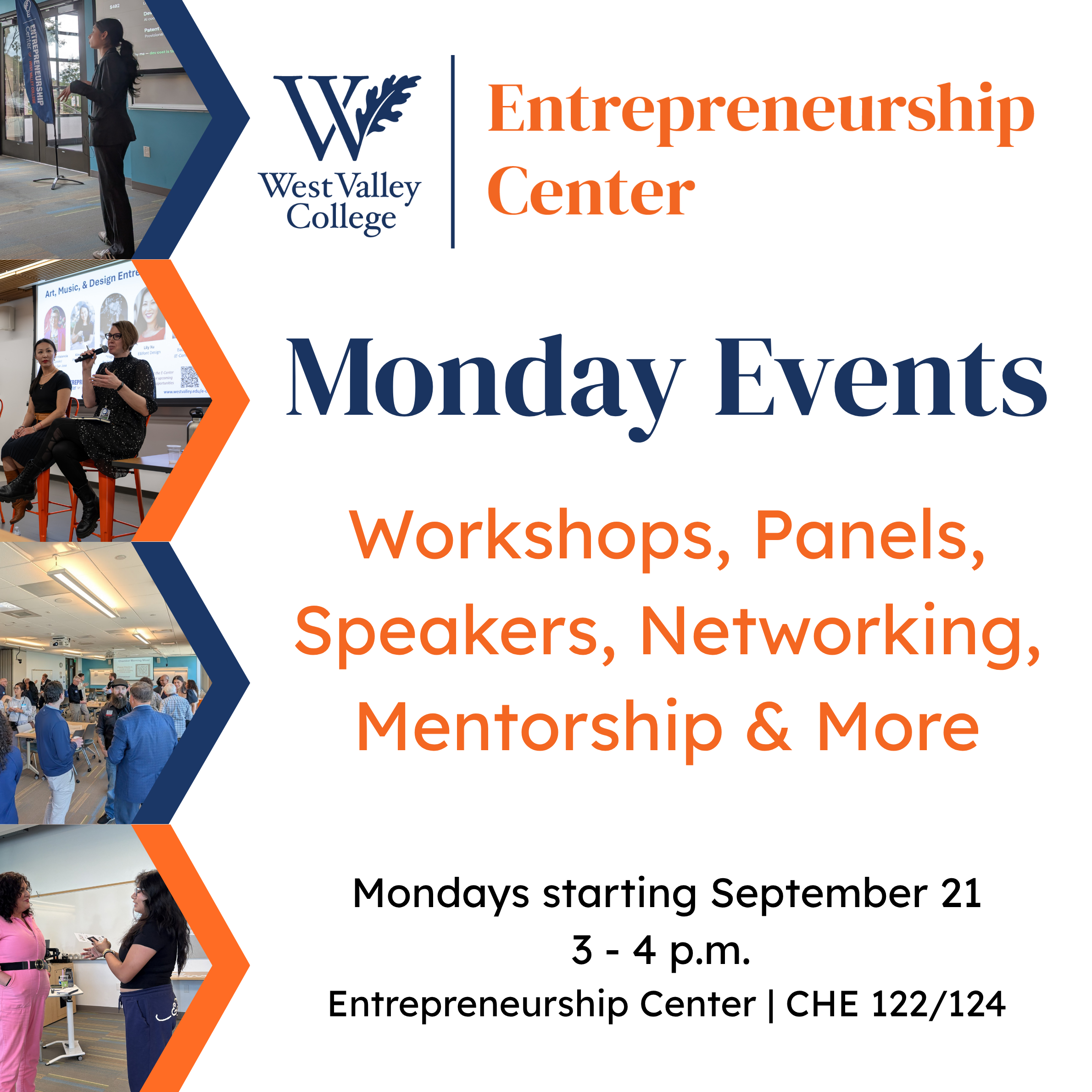 E-Center Monday Events