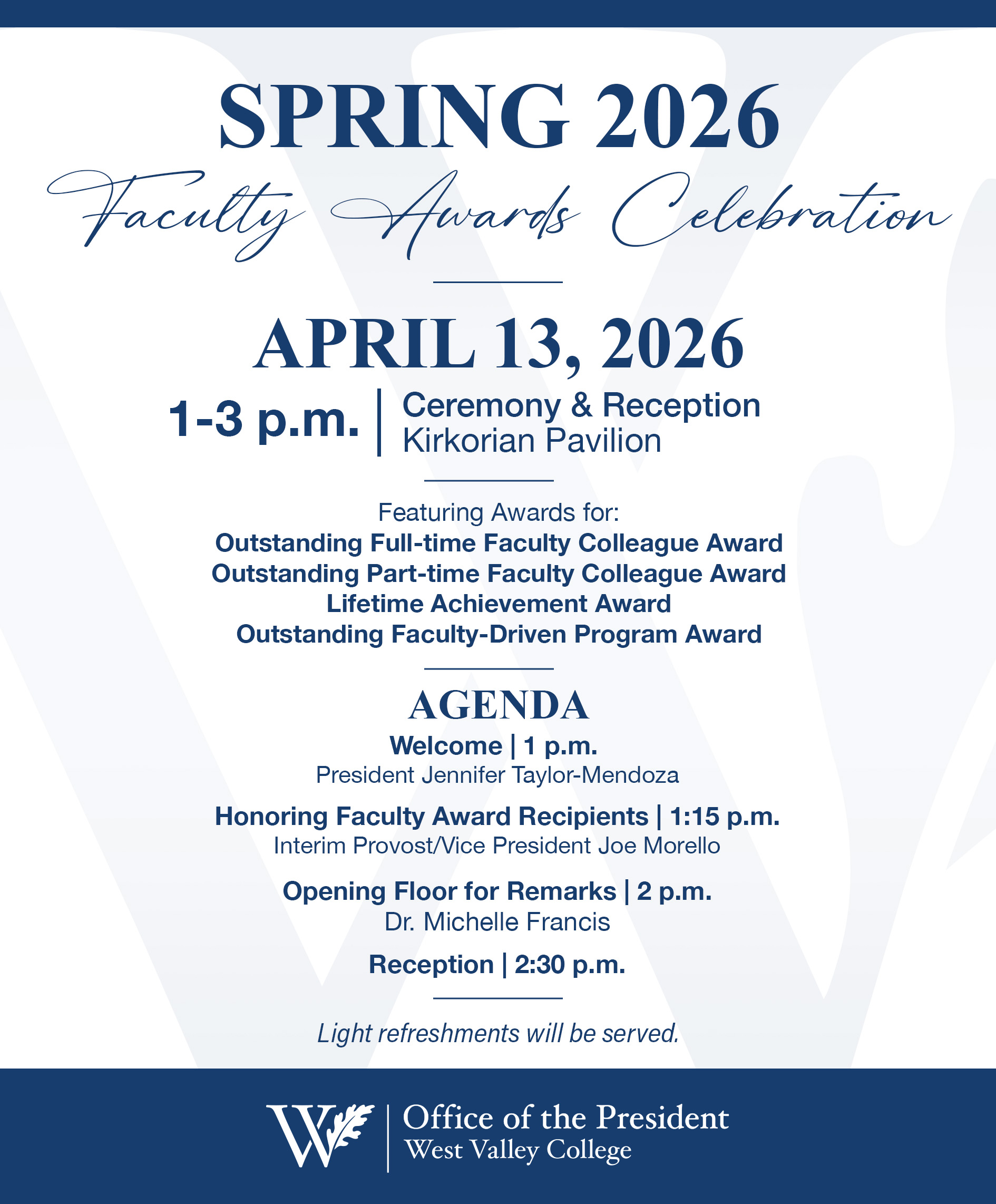 faculty awards celebration