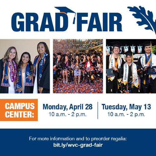 Graphic advertising Grad Fair