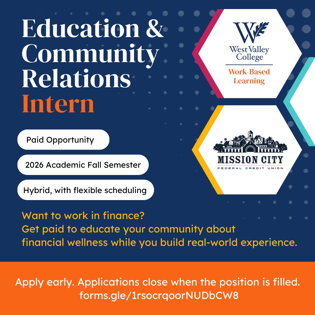 Mission City Federal Credit Union internships