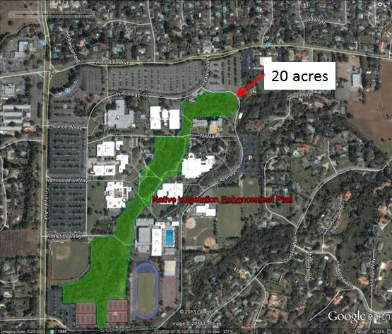 Native Vegetation Enhancement Project area