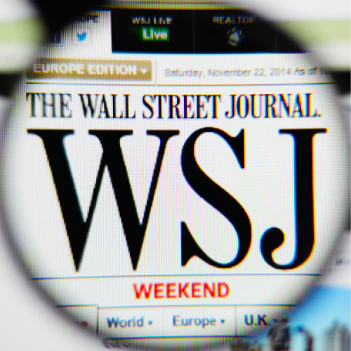 Wall Street Journal under magnifying glass