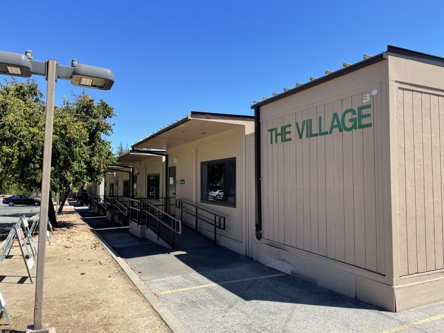 Village buildings