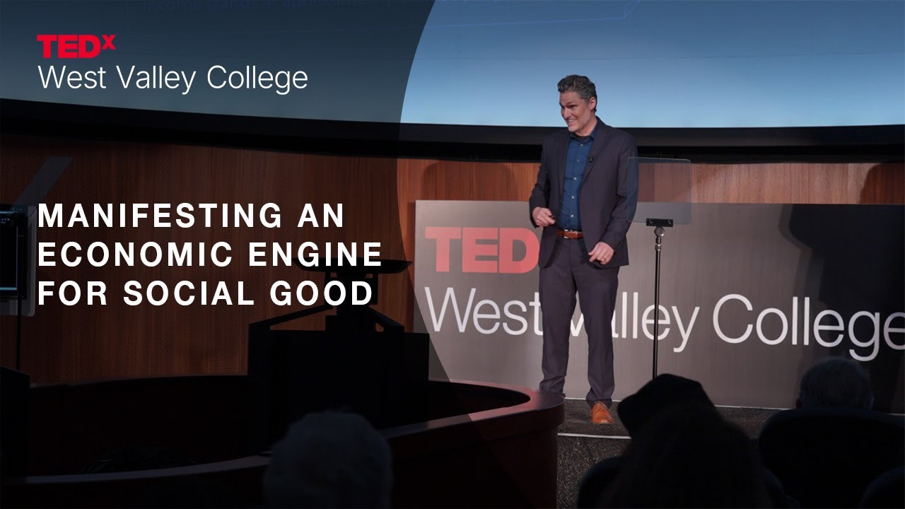 tedxwest valley college alfredo mathew iii  on stage