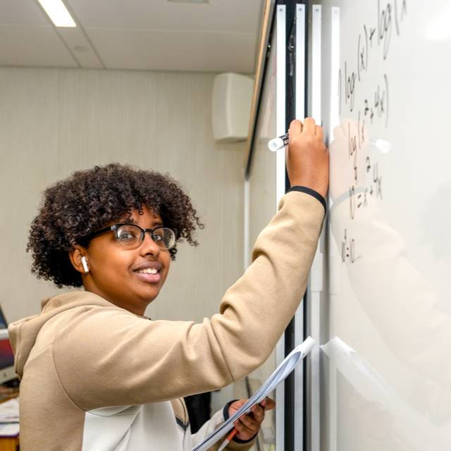 Baskets of colorful fruits