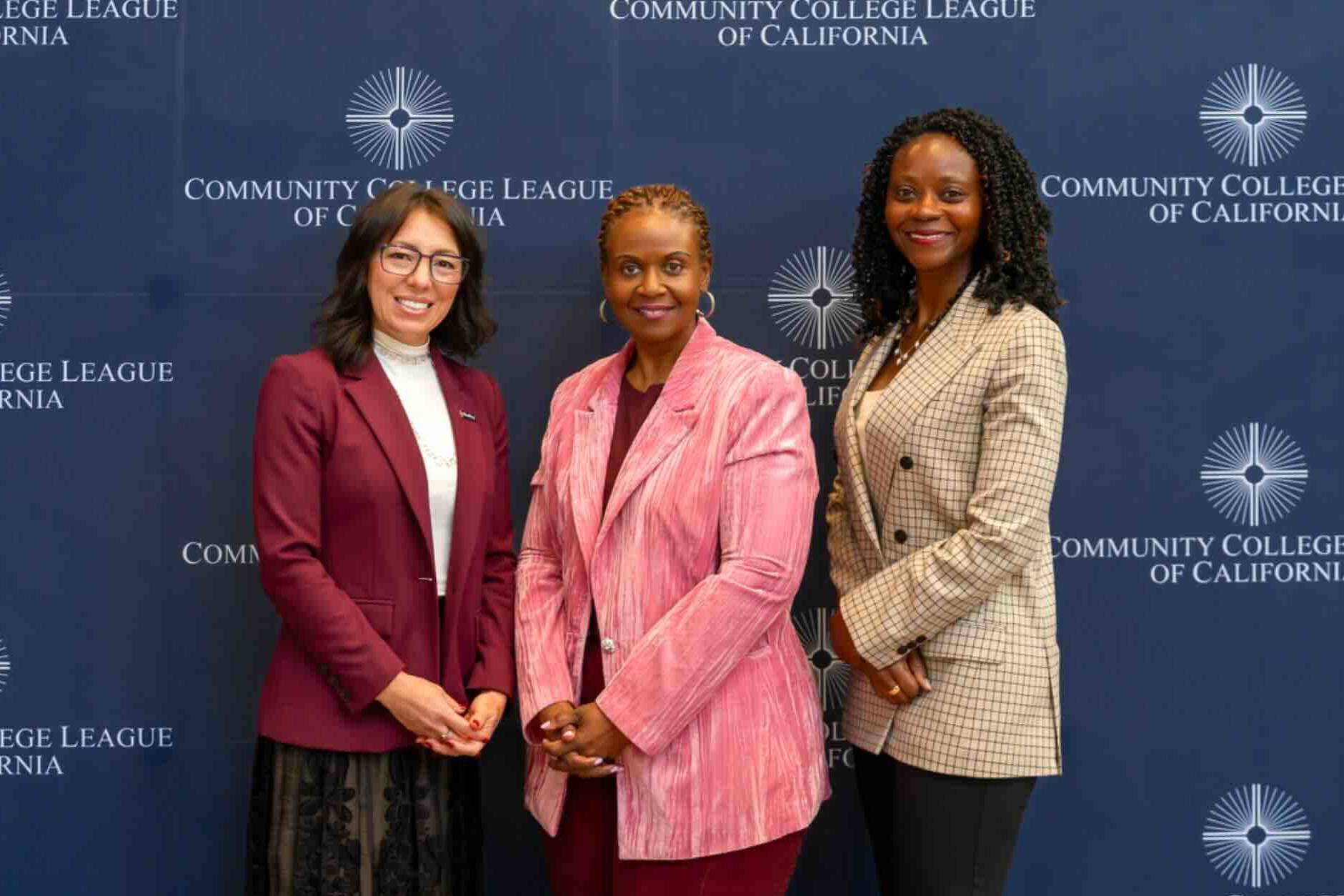 president taylor mendoza at the calfornia college league