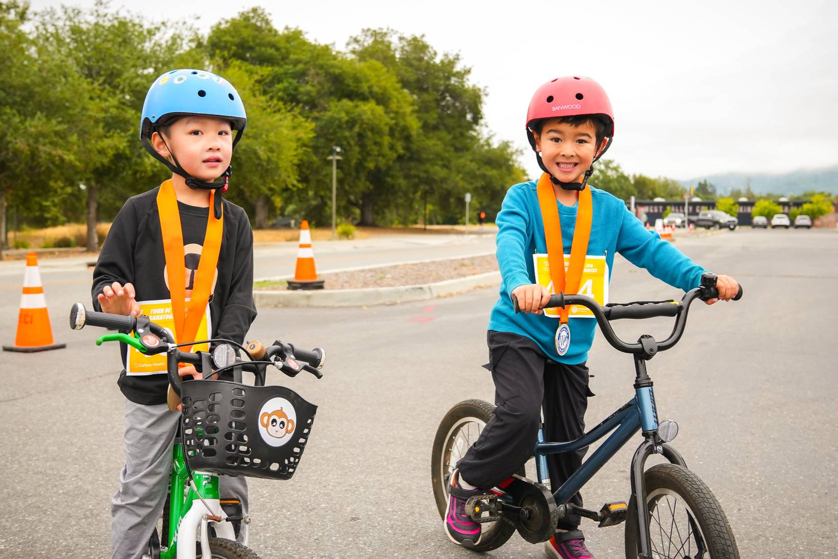 two tour de saratoga kid riders