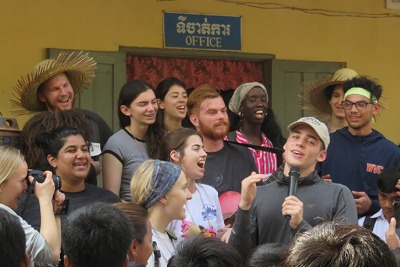 Cade Story-Yetto Leading Group in Singing