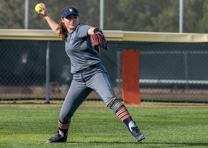 Janelle McAfee, Valedictorian and former outfielder