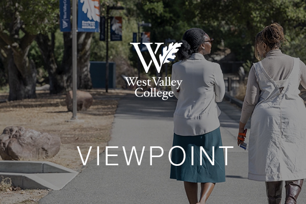 Viewpoint cover with president walking on path