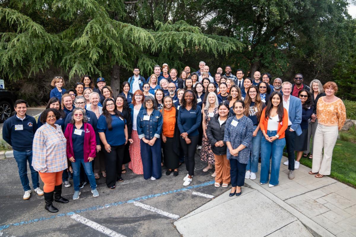 summer leadership retreat group photo