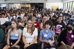 Students at West Valley event