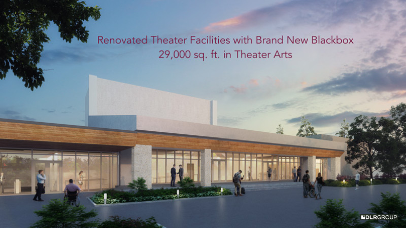 New theater building