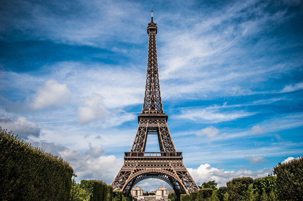 Eiffel Tower stock photo