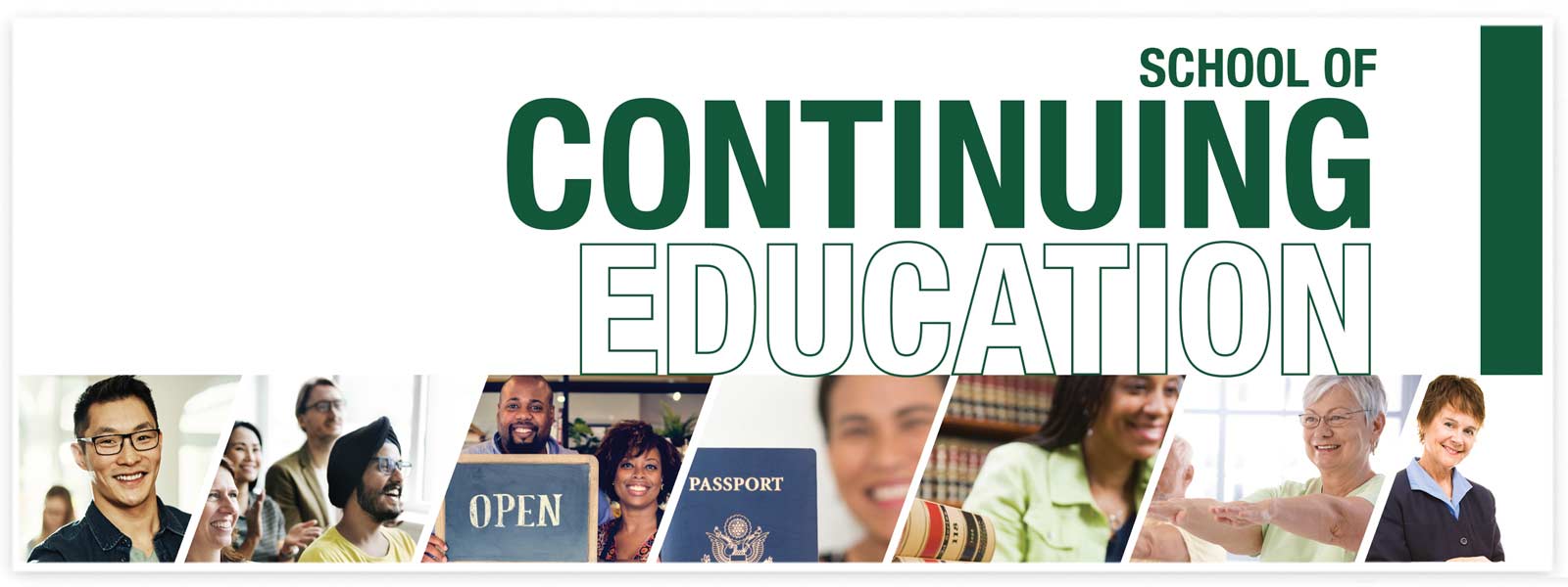 Collage of School of Continuing Education Programs