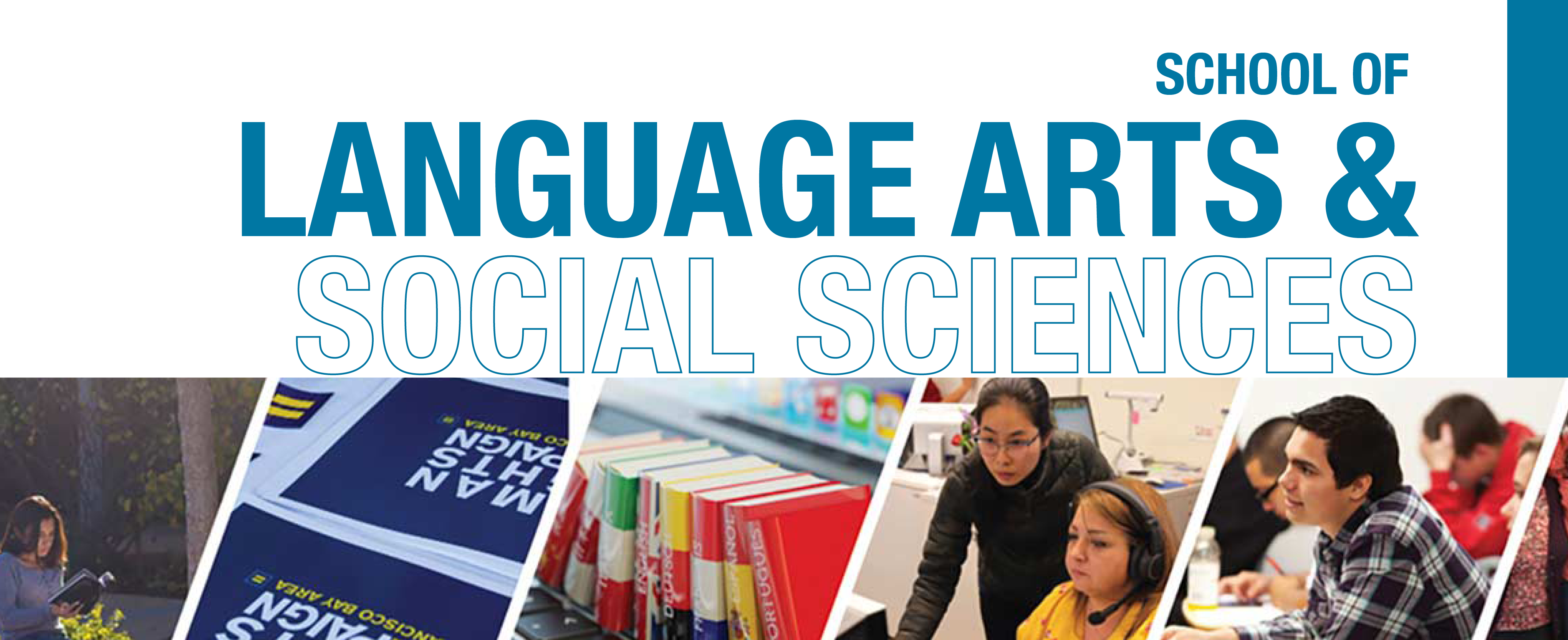 Collage of Language Arts programs