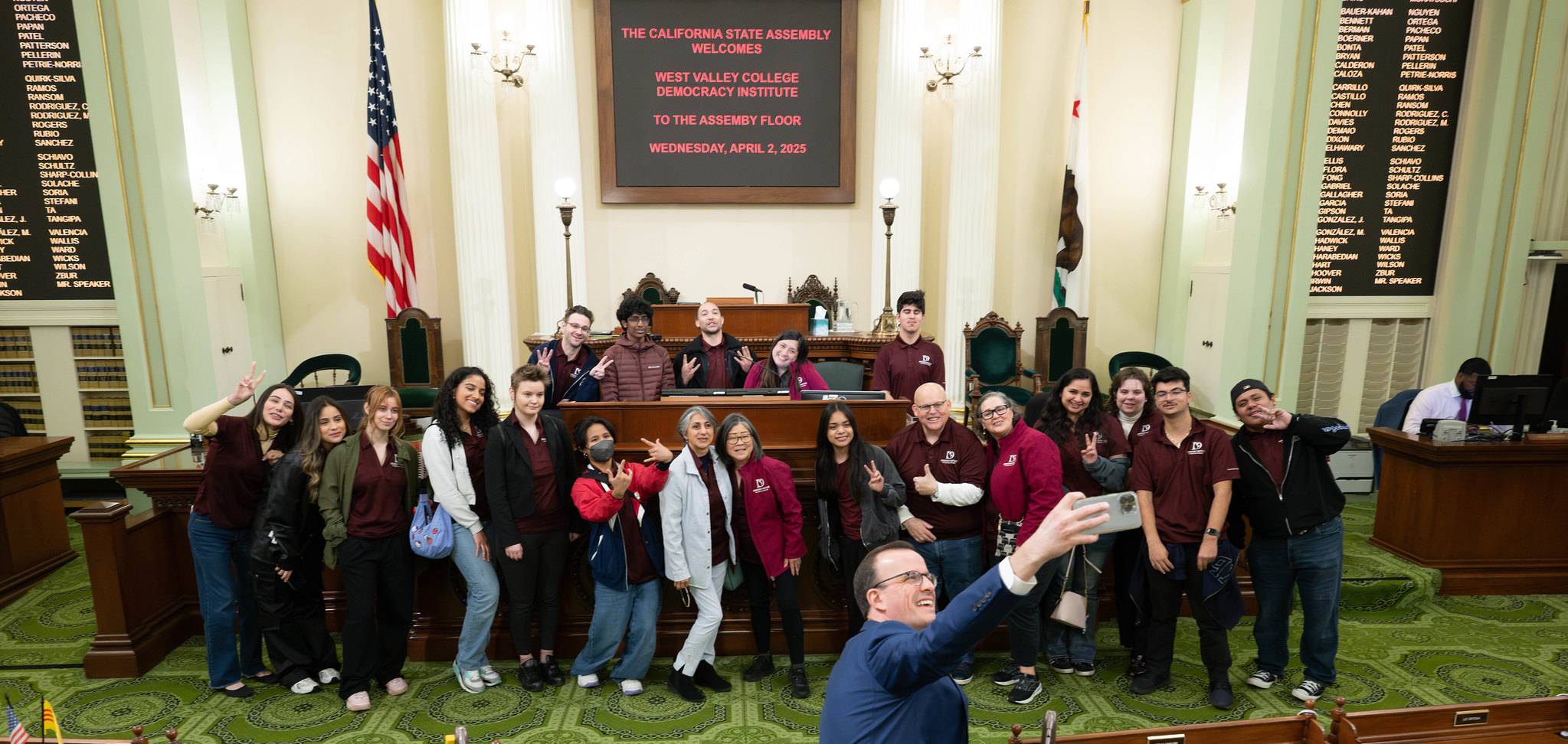 democracy institute at the california state assembly