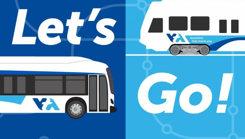 visual graphic of vta buses with text "Let's Go!"