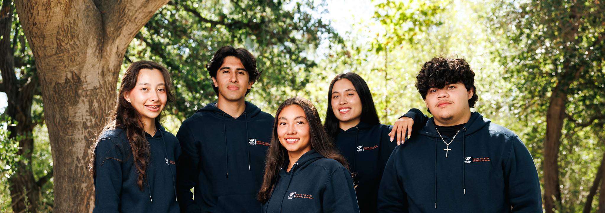 undocumented resource center student staff pictured in the
