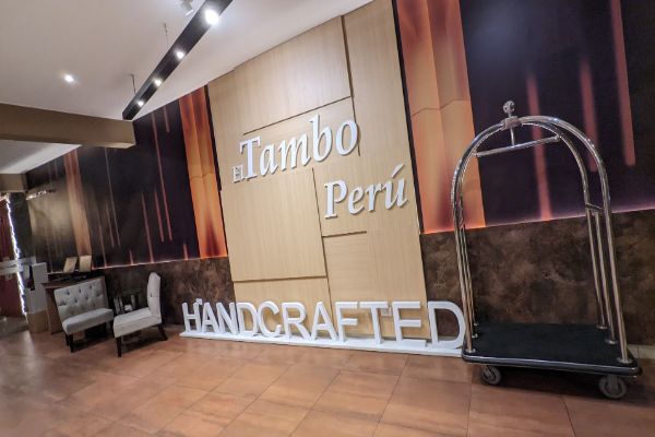 El Tambo hotel lobby