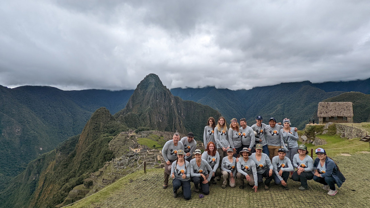 Group at Machu Picchu